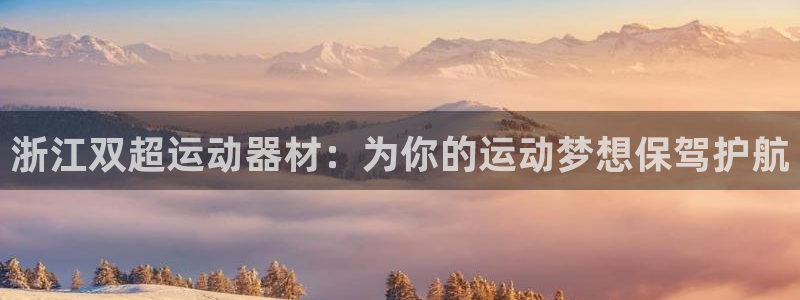 海南征途国际：浙江双超运动器材：为你的运动梦想保驾护